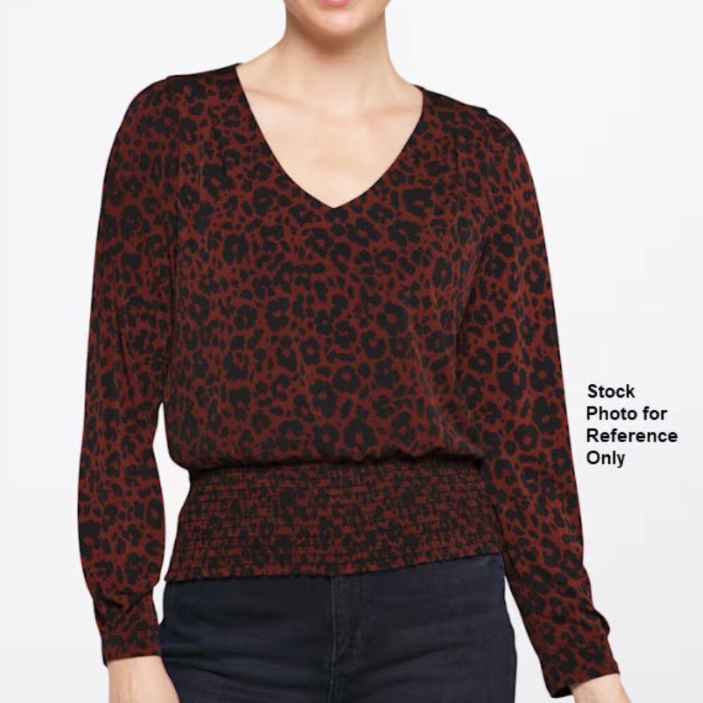Heatherly  Arna Smocked Hem Knit Top